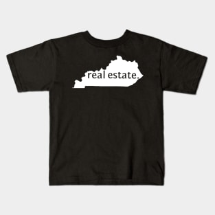 Kentucky State Real Estate T-Shirt Kids T-Shirt